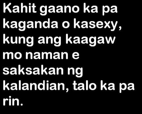 tagalog jokes quotes. Tagalog Love Quotes-AA66 sabi ko  mahal na mahal kita  sabi mo